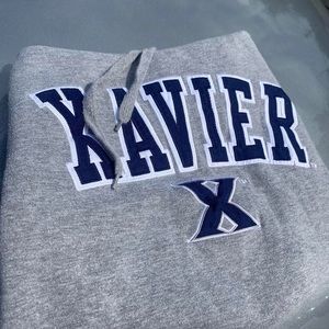 Throw back Xavier hoodie